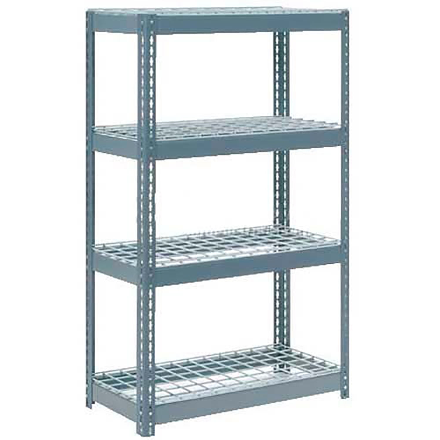 Global Industrial Extra Heavy Duty Shelving 36"W x 12"D x 60"H With 4