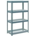 thumbnail image 1 of Global Industrial Extra Heavy Duty Shelving 36"W x 18"D x 60"H With 4 Shelves, Wire Deck, Gry, 1 of 3