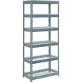 thumbnail image 1 of Global Industrial Extra Heavy Duty Shelving 36"W x 18"D x 60"H With 6 Shelves, Wire Deck, Gry, 1 of 3