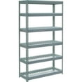 thumbnail image 1 of Global Industrial Extra Heavy Duty Shelving 48"W x 18"D x 96"H With 6 Shelves, Wire Deck, Gry, 1 of 3