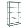 thumbnail image 1 of Global Industrial Heavy Duty Shelving 48"W x 12"D x 72"H With 5 Shelves, No Deck, Gray, 1 of 3