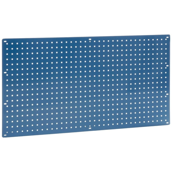 Global Industrial Heavy Duty Steel Pegboard, Blue, 36" x 19"