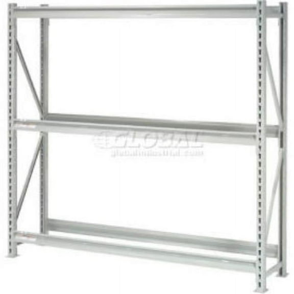 Global Industrial TRS6018 Heavy Duty Tire Rack 3 Tier Starter - 60 x 18 x 72 in. - Gray