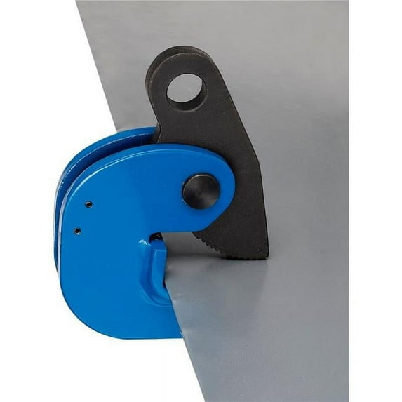 Global Industrial Horizontal Plate Clamp Lifting Attachment - Blue - 8000 lbs