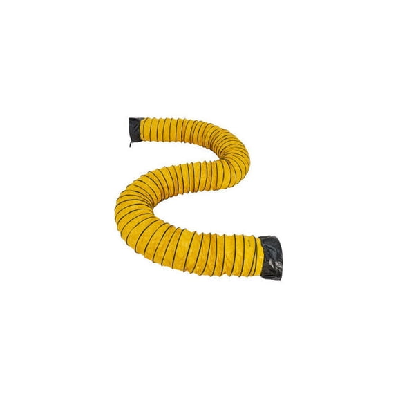 Global Industrial Indoor/Outdoor Flexible Duct 20""Dia. x 32'L Yellow