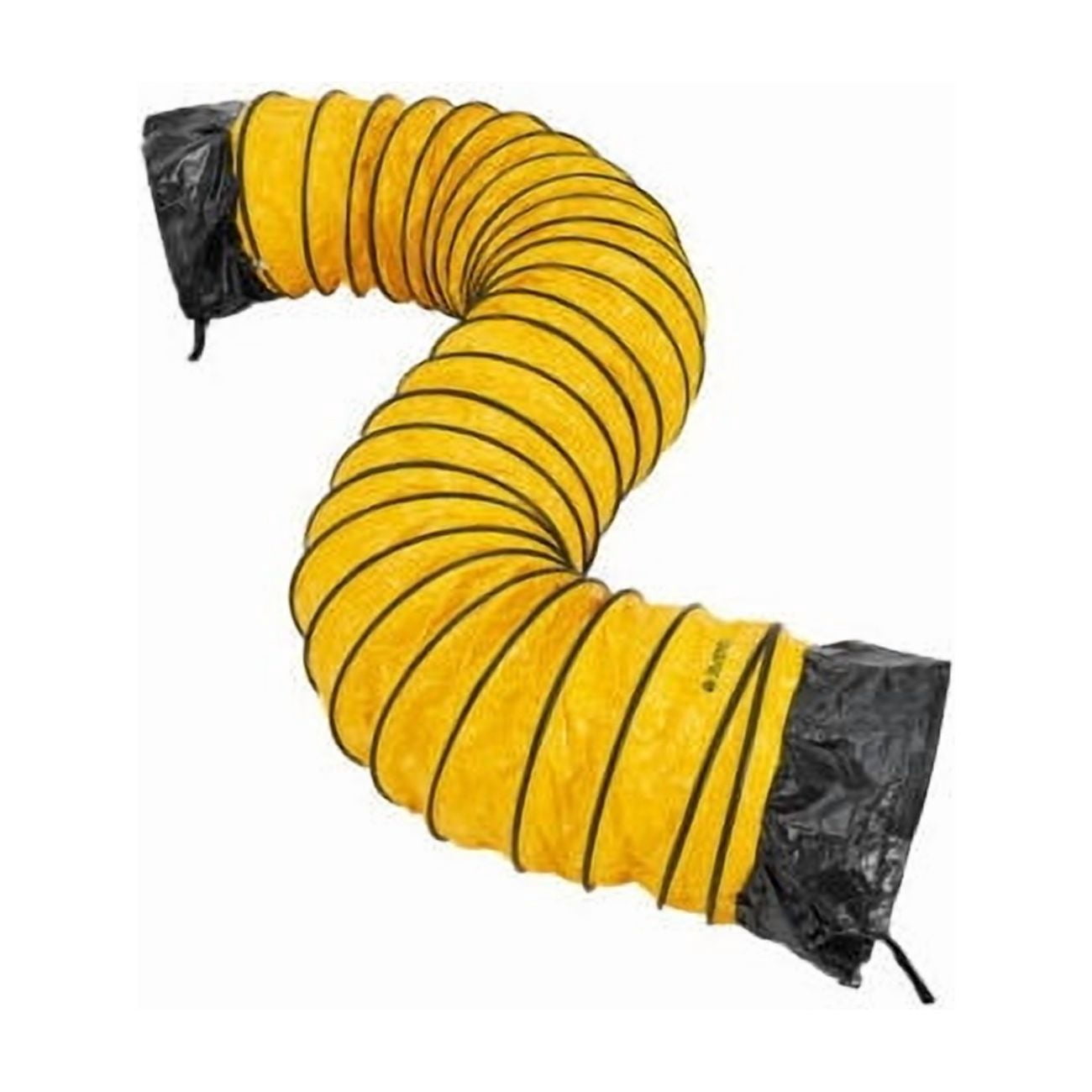 Global Industrial Indoor/Outdoor Flexible Duct 20""Dia. x 16'L Yellow
