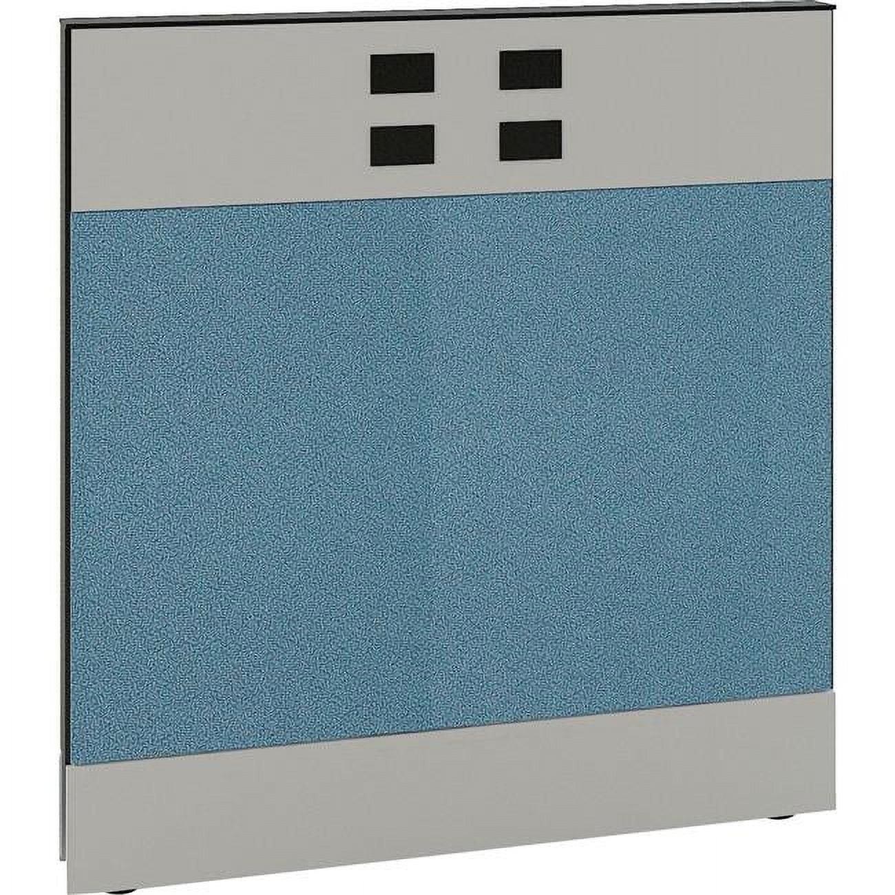 Partition Base Global Industrial Interion Modular Partition Base Panel with Desktop ...