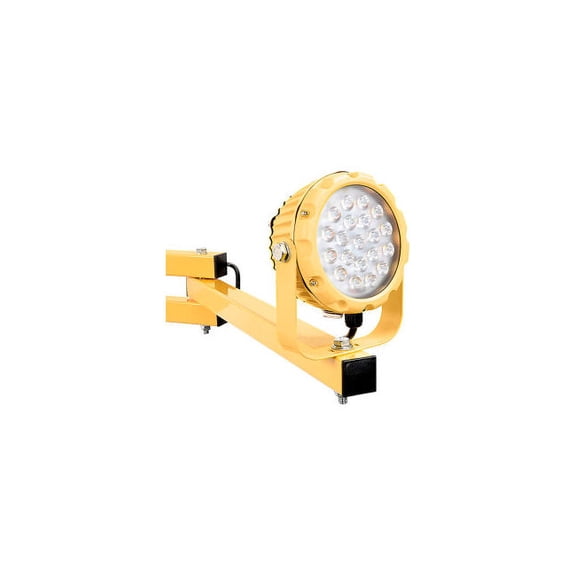 Global Industrial LED Dock Light w/ 40""L Arm 40W 4900 Lumens 5000K On/Off Switc