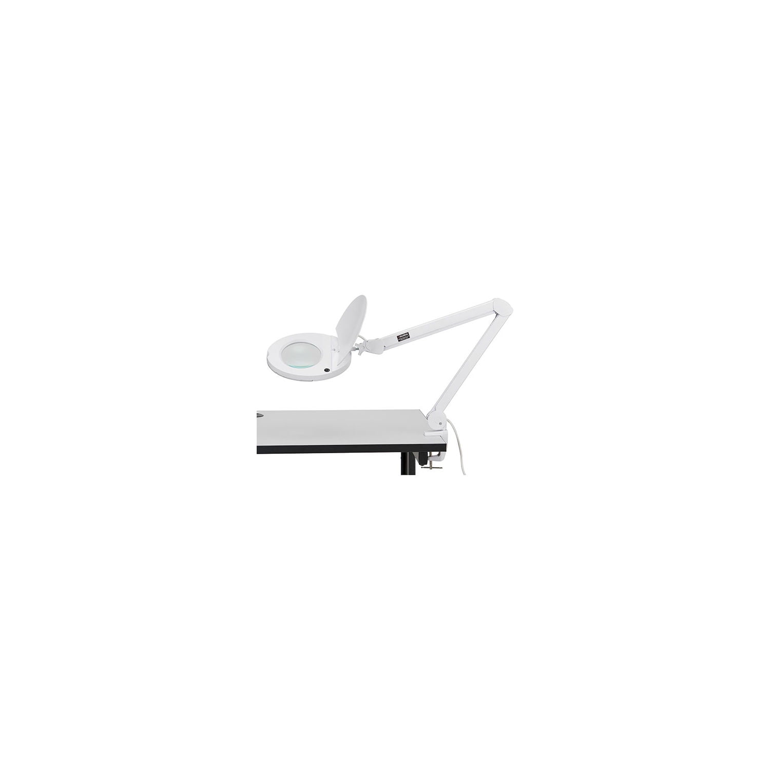 Global Industrial LED Magnifying Lamp, 3 Diopter, White