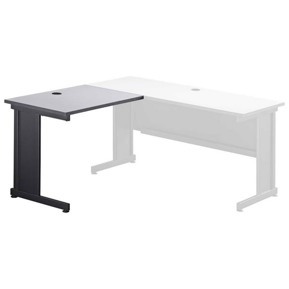 Global Industrial Left Handed Return Table, 36"W, Gray