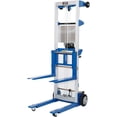 thumbnail image 1 of Global Industrial 989052 500 lbs Lightweight Hand Operated Lift Truck with Fixed Legs, 1 of 7