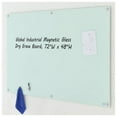 thumbnail image 1 of Global Industrial Magnetic Glass Dry Erase Board, White, 72 x 48, 1 of 6