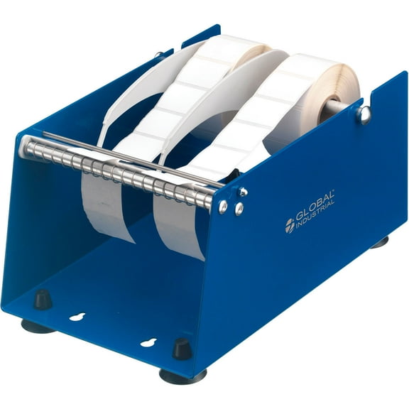 Global Industrial Manual Label Dispenser For Up To 6"W Labels, Table or Wall Mount