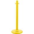 thumbnail image 1 of Global Industrial Medium Duty Plastic Stanchion Post 40""H Yellow, 1 of 5