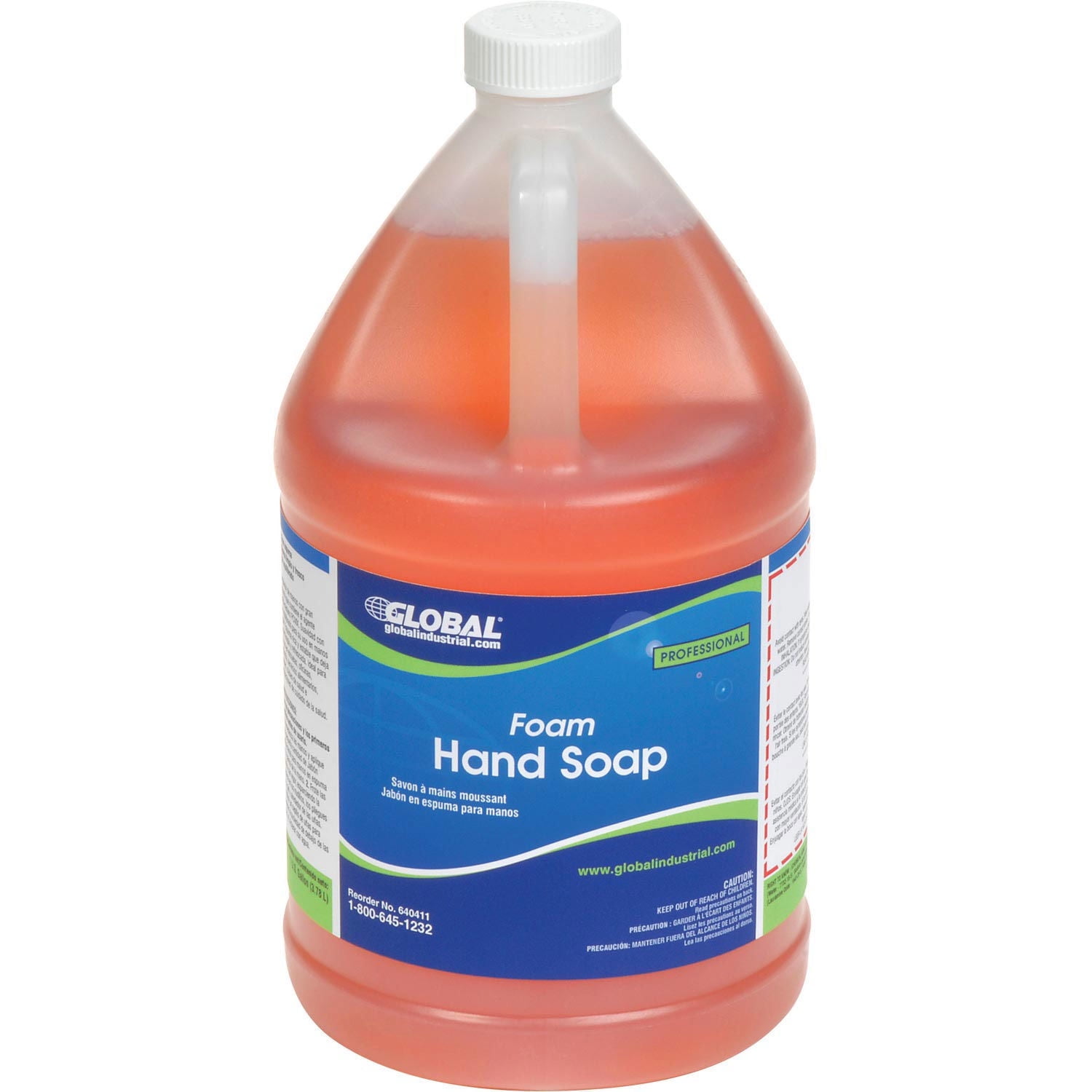 Global Industrial Foam Hand Soap - Case Of Four 1 Gallon Bottles