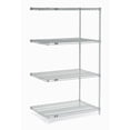 thumbnail image 1 of Nexel Wire Shelving Add-On, Poly-Z-Brite, 30"W x 14"D x 86"H, 1 of 4