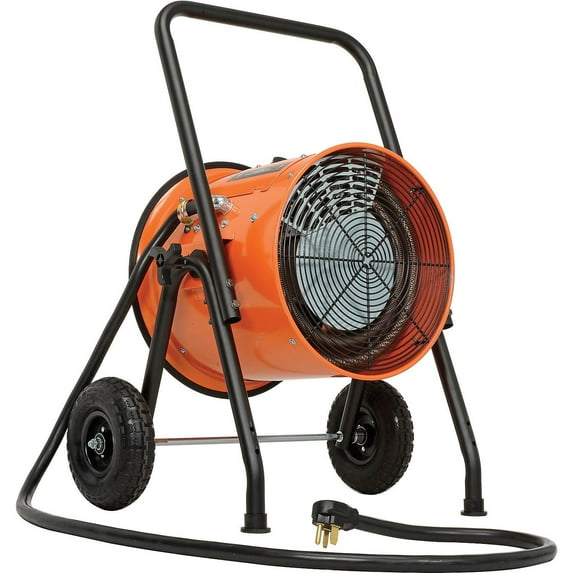 Global Industrial Orange 10000W Electric Portable Space Heater