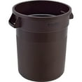 thumbnail image 1 of Global Industrial Plastic Trash Can, 20 Gallon, Brown, 1 of 5