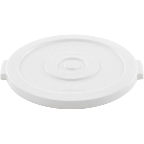 Global Industrial Plastic Trash Can Lid - 20 Gallon White