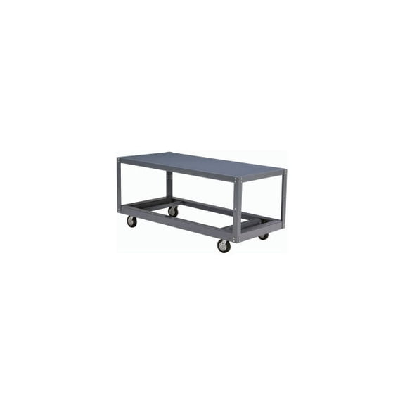 Global Industrial Mobile Steel Work Table 48 x 24 x 30"" 1 Shelf