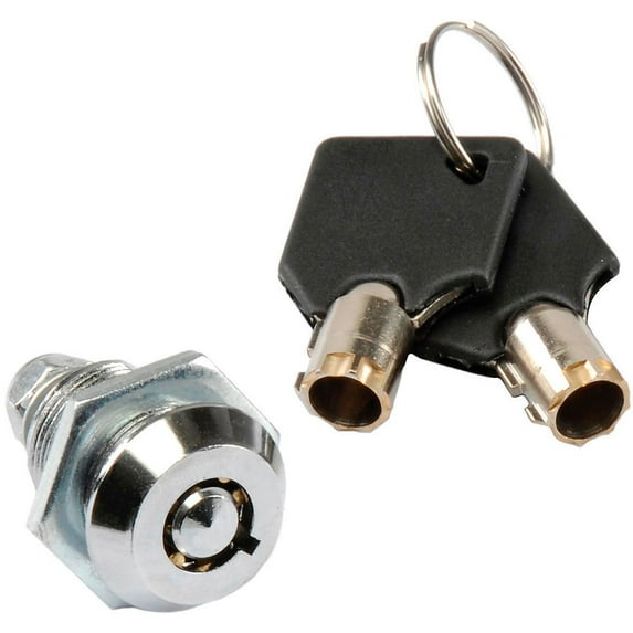 Global Industrial Replacement Lock Set, 2 Keys for Inter Office Mailboxes (443490 & 443491)