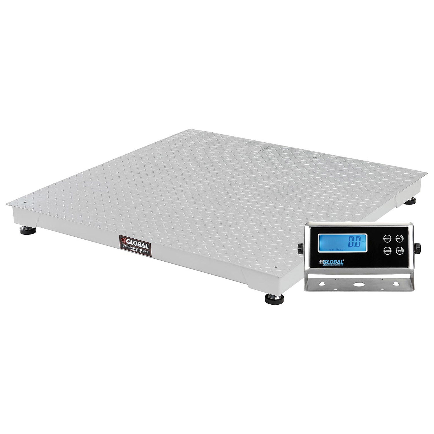 Global Industrial SCS-NP771-5T-H 48 x 48 in. Pallet Scale - 10,000 lbs x 1 lbs