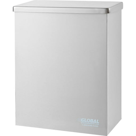 Global Industrial Sanitary Napkin Disposal - Stainless Steel