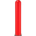 thumbnail image 1 of Global Industrial Smooth Bollard Post Sleeve, 8" HDPE Dome Top, Red, 1 of 7