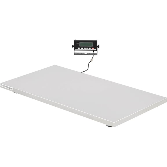 Global Industrial Stainless Steel Veterinary Scale with LED Indicator, 1,000 lb x 0.2 lb
