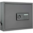thumbnail image 1 of Global Industrial Wall-Mount Laptop Security Cabinet, Charcoal, 1 of 4