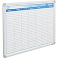 thumbnail image 1 of Global Industrial Weekly Calendar Whiteboard Steel Surface 36""W x 24""H, 1 of 1