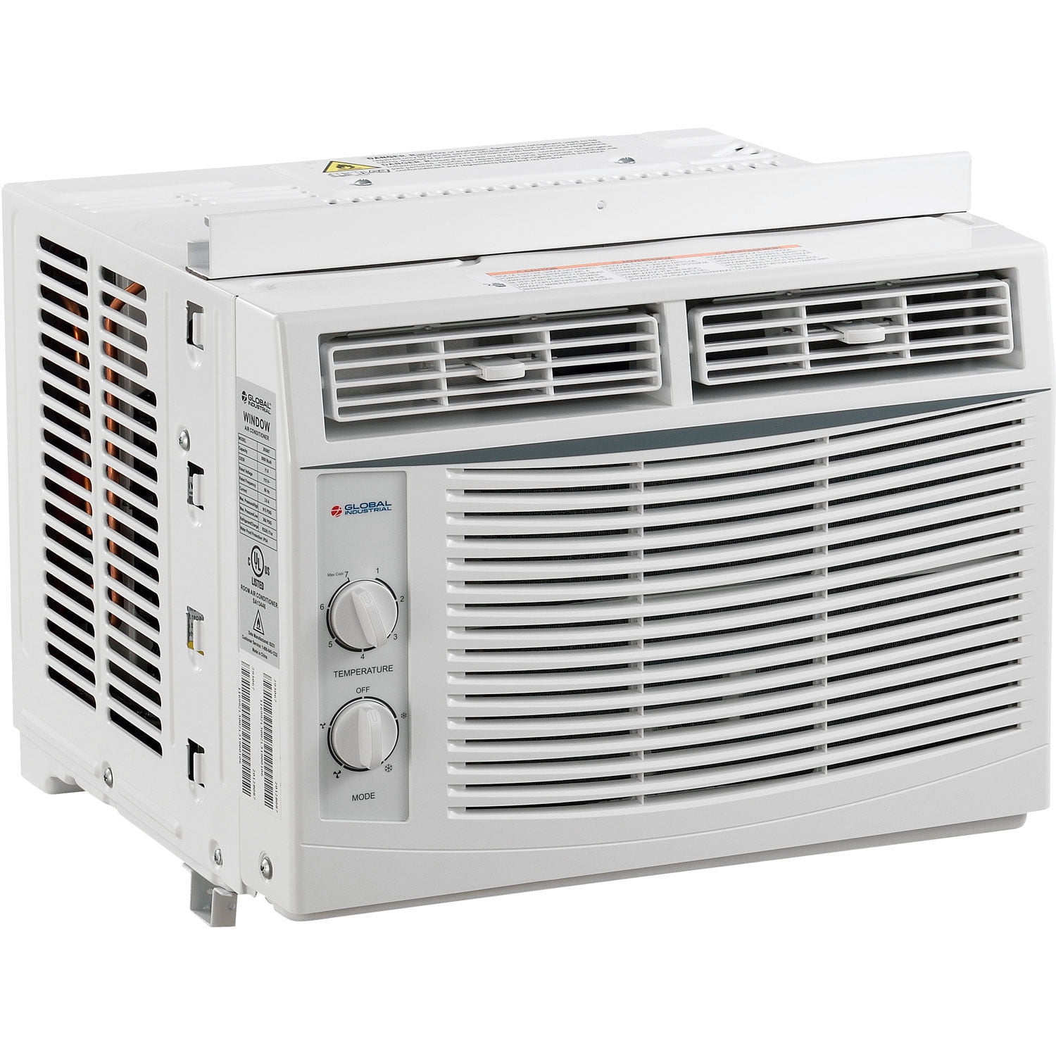 Compact White 5000 BTU Window Air Conditioner
