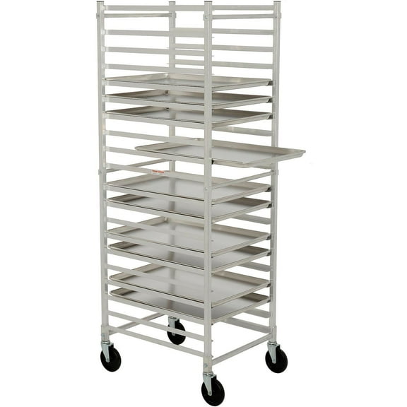 Nexel PR2126 Bakers Sheet Pan Rack, Economy, Knock Down, End Loading, Aluminum