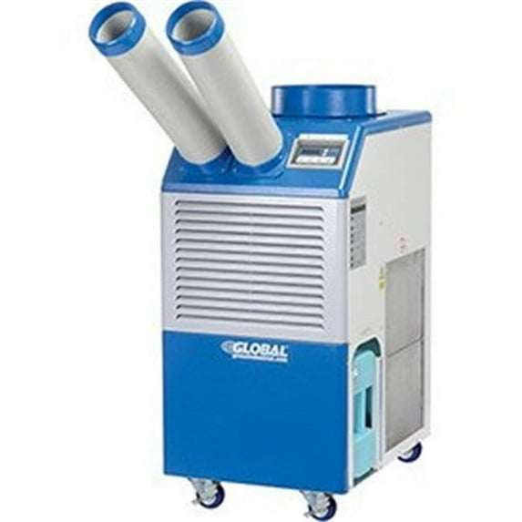 Global Industries 292662 Portable Air Conditioner 2 Ton with Cold Air Nozzles 21,000 BTU, 208-230V