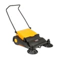 thumbnail image 1 of Industrial Push Sweeper 32" Cleaning Width Black and Yellow, 1 of 6