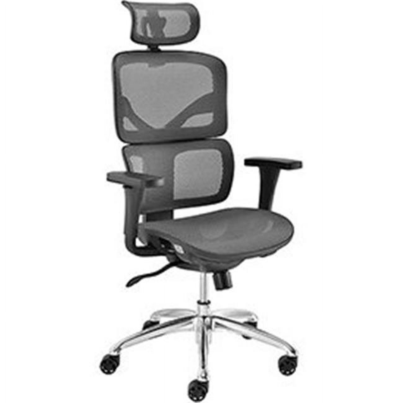 Global Industries 695544 All Mesh Premium Chair, Gray