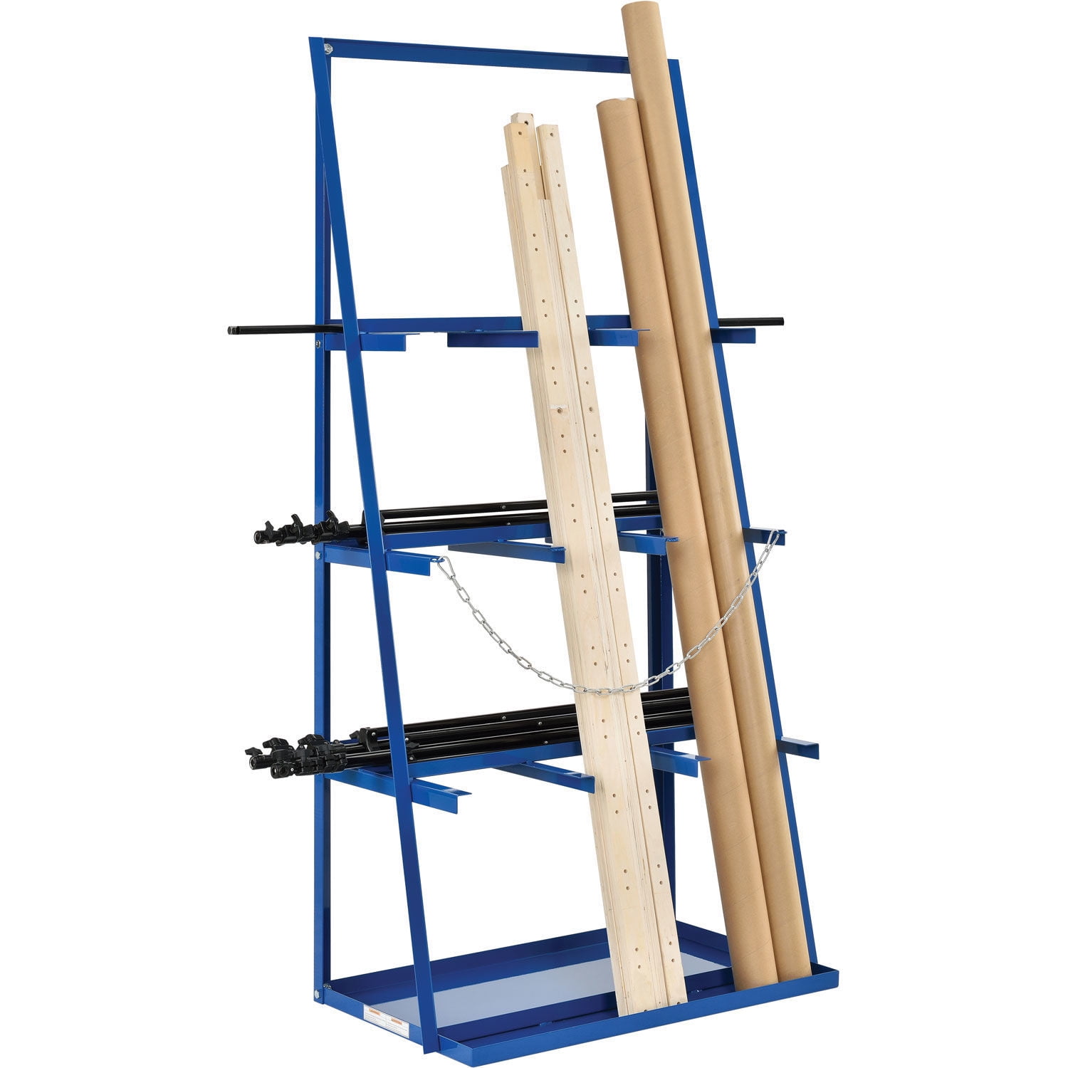 Global Industries Industrial Metal Pipe Shelving Rack, 3000 lbs ...