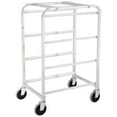 thumbnail image 1 of 26"L x 19"W x 41"H, 3 Tote Capacity, Unassembled,NSF Aluminum Lug Cart, 1 of 4