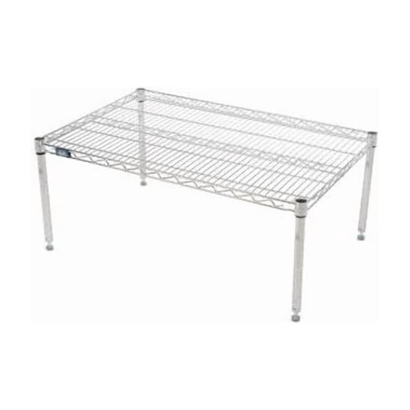 Global Industries B2274399 Nexel Nexelon Wire Shelf Platform, 24 x 14 in. - Blue