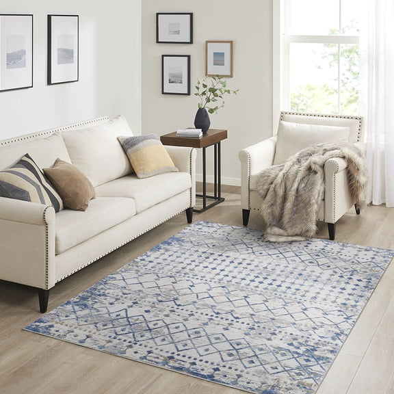 Global Inspired Moroccan Rug / Comfortable Pile, Multiple Color Choices