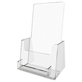 Global Ion ClearAd Acrylic Trifold Brochure Holder with Business