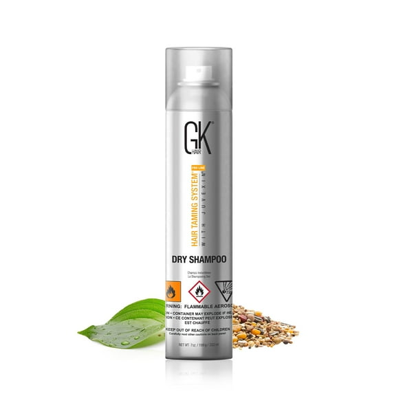Global Keratin GK Hair Dry Shampoo for Women and Men - Global Keratin Dry Shampoo for Oily, Blonde, Brunette and All Hair Types | Removes Flaking, Dandruff and Excess Oil (332 ml/ 7 fl.oz)