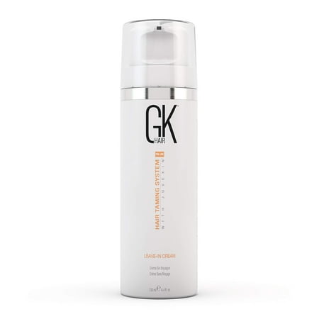 GK Hair Leave In Conditioner Cream, 4.4 Fl Oz, Hydrating, Smoothing, Frizz Control, for Dry Damaged Hair