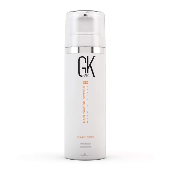 GK Hair Leave In Conditioner Cream, 4.4 Fl Oz, Hydrating, Smoothing, Frizz Control, for Dry Damaged Hair