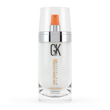 GK Hair Leave-In Conditioner Detangler Spray 120ml - For Dry, Damaged, Frizzy Hair with Organic Natural Oil