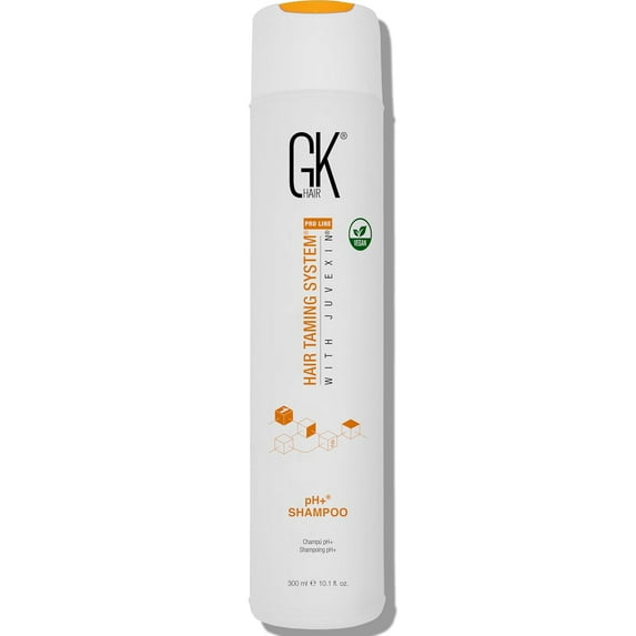 GK Hair Global Keratin pH+ Clarifying Shampoo with Aloe, Vitamins & Natural Oils, 10.1 Fl Oz for All Hair Types