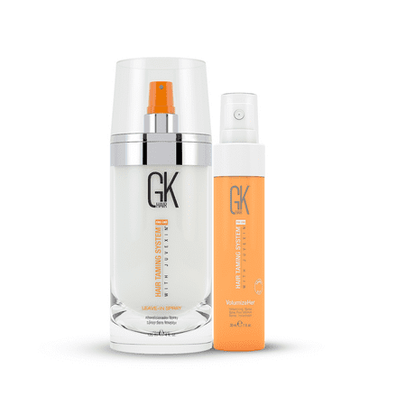 Global Keratin GKhair Volumizing Hair Spray 30ml | Leave in Conditioner Spray (120ml/4 fl. oz)