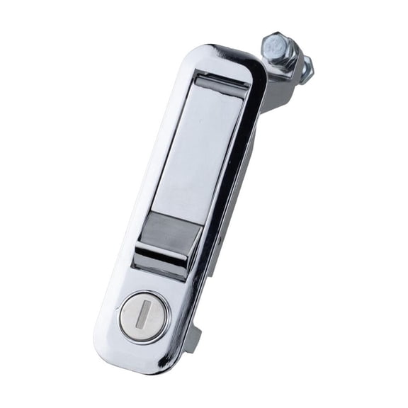 Global Link Pivot Latch, Long Body, Long Arm, Locking, with 308 Key Code, Polished Chrome