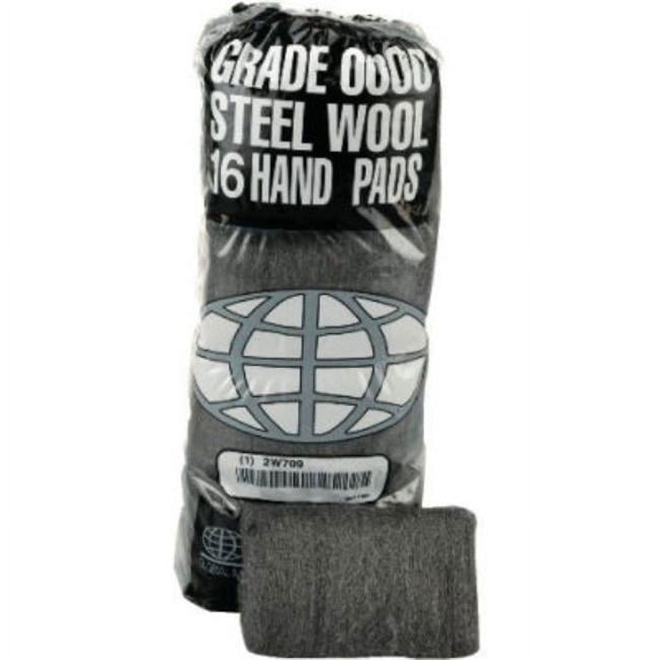 Global Material Technologies No. 0 Fine Steel Wool Pad, 192 Pads