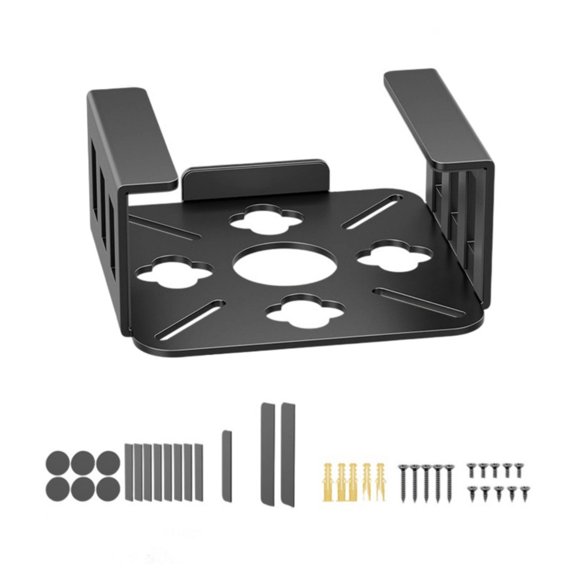 Global Mount for Computer Tiny / 2024 Mild Metal Frame Multiple Position Installation Heat Dissipation Plan Against Slip Face
